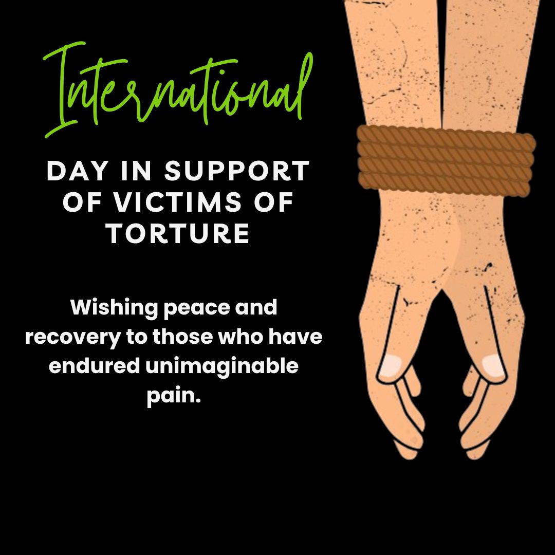 international day in support of victims of torture wishes SMS